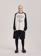 Spoof Brand Letter Print Sweatshirt - COPPING THREADS - ARTMONSTER