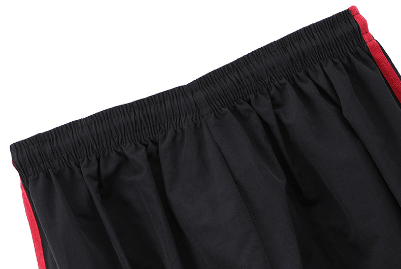 Sporty Contrast Stripe Wide - Leg Paratrooper Pants - COPPING THREADS - CT Select