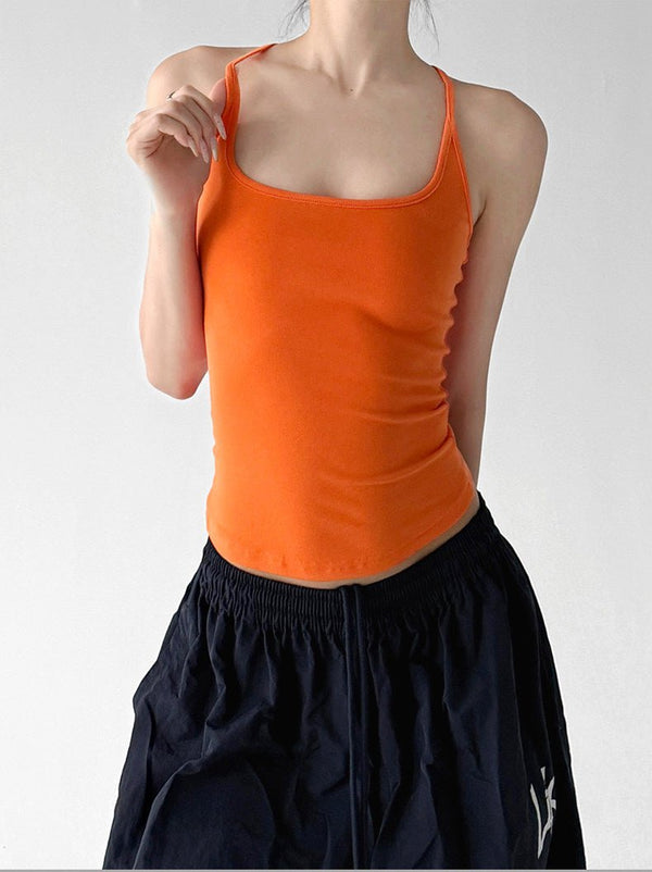 Square-Neck Fitted Tank Top - CT66152 - COPPING THREADS - CT ORIGINALS