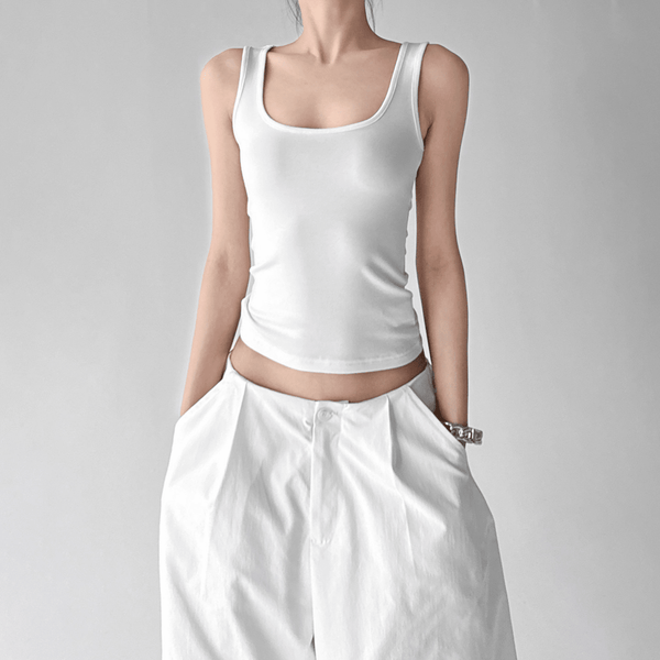 Square Neck Slim Fit Tank Top - CT6643 - COPPING THREADS - CT Select