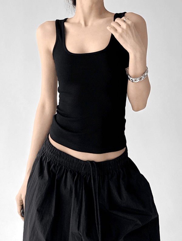 Square Neck Slim Fit Tank Top - CT6643 - COPPING THREADS - CT Select