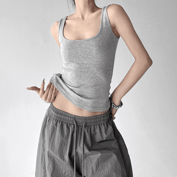 Square Neck Slim Fit Tank Top - CT6643 - COPPING THREADS - CT Select