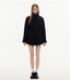 Stand Collar Belted Wool Coat - COPPING THREADS - CHICISLAND