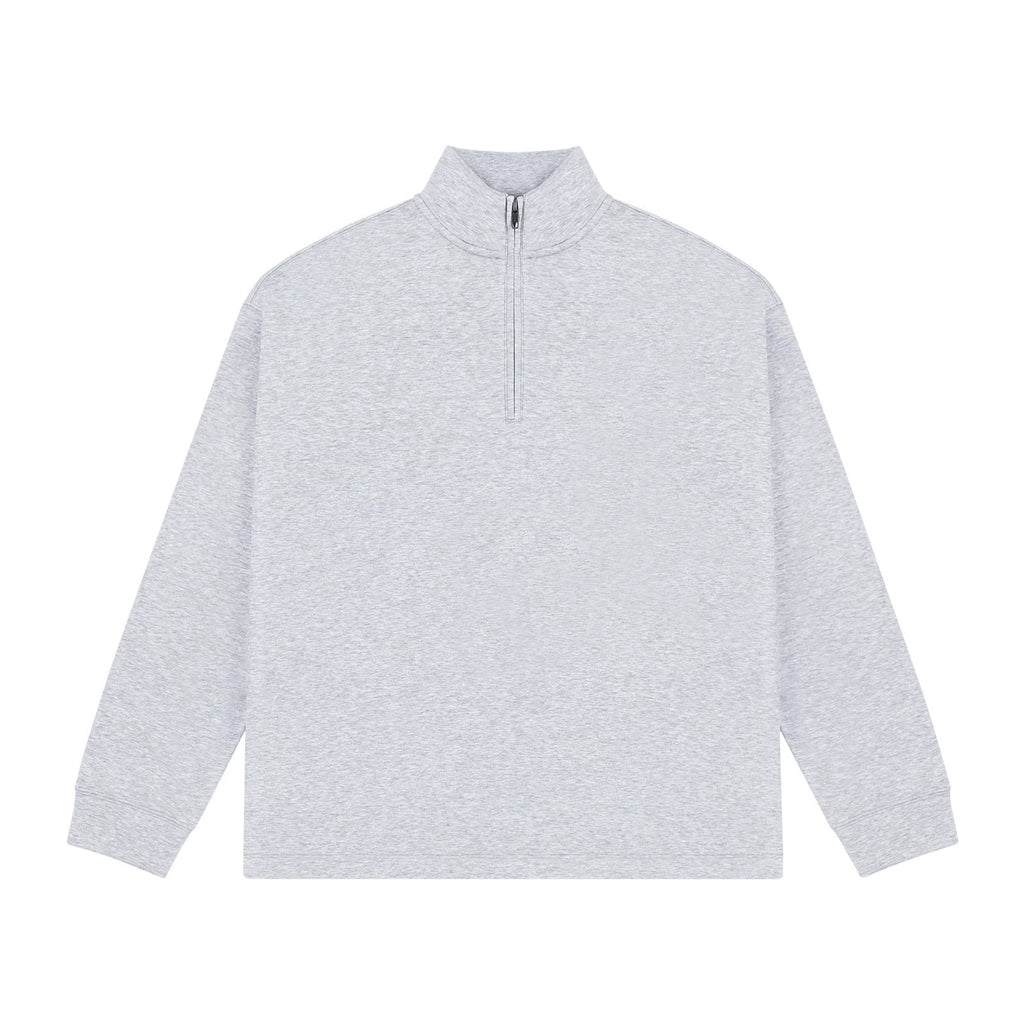 Stand-Collar Half-Zip Sweatshirt - COPPING THREADS - IDLT