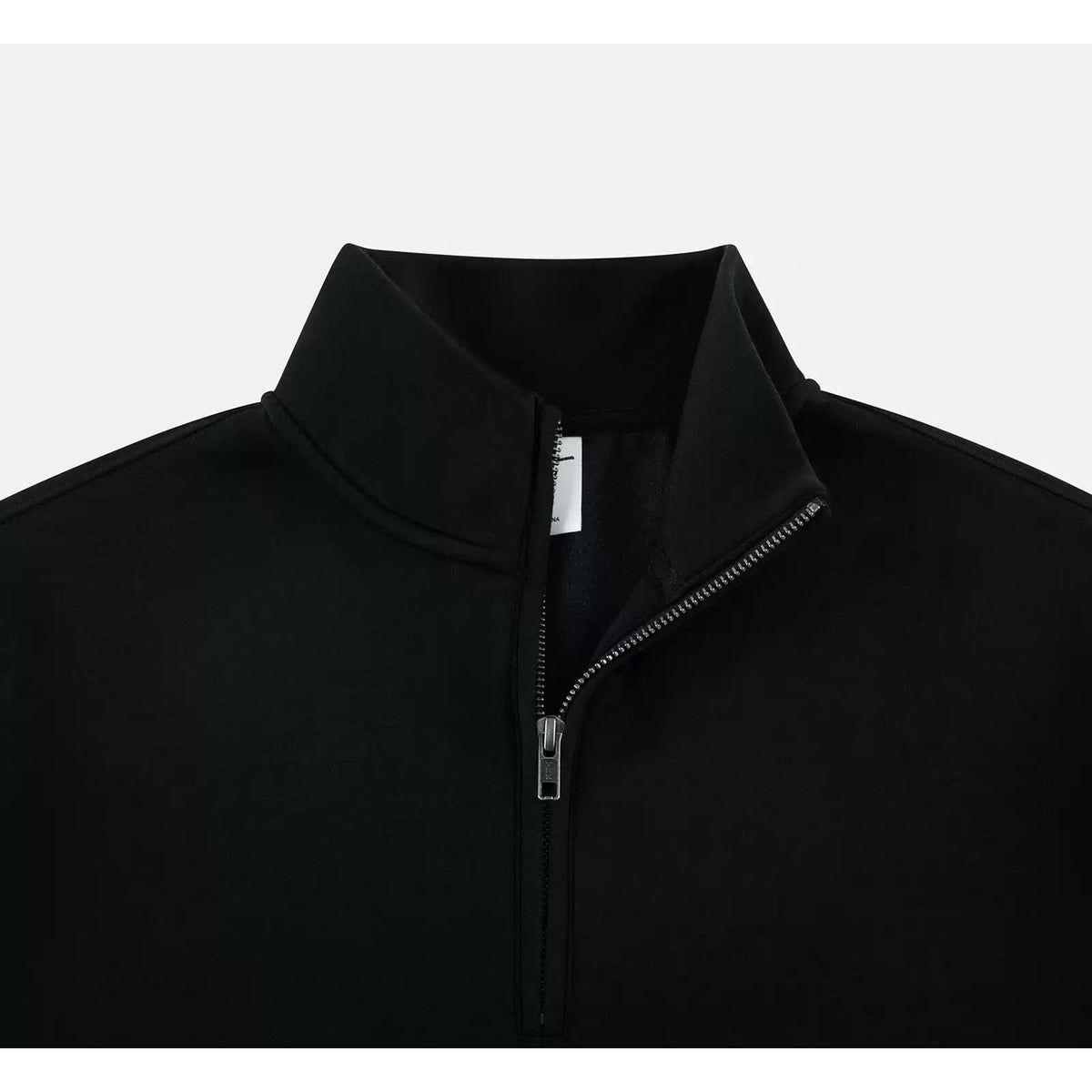 Stand-Collar Half-Zip Sweatshirt - COPPING THREADS - IDLT