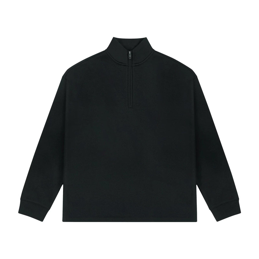 Stand-Collar Half-Zip Sweatshirt - COPPING THREADS - IDLT