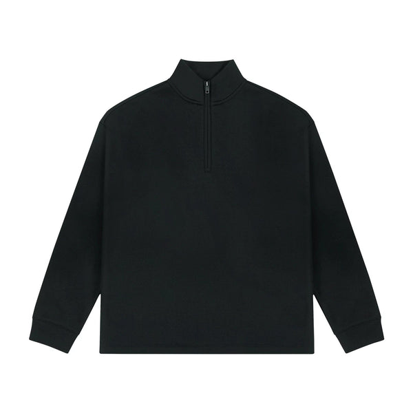 Stand-Collar Half-Zip Sweatshirt - COPPING THREADS - IDLT