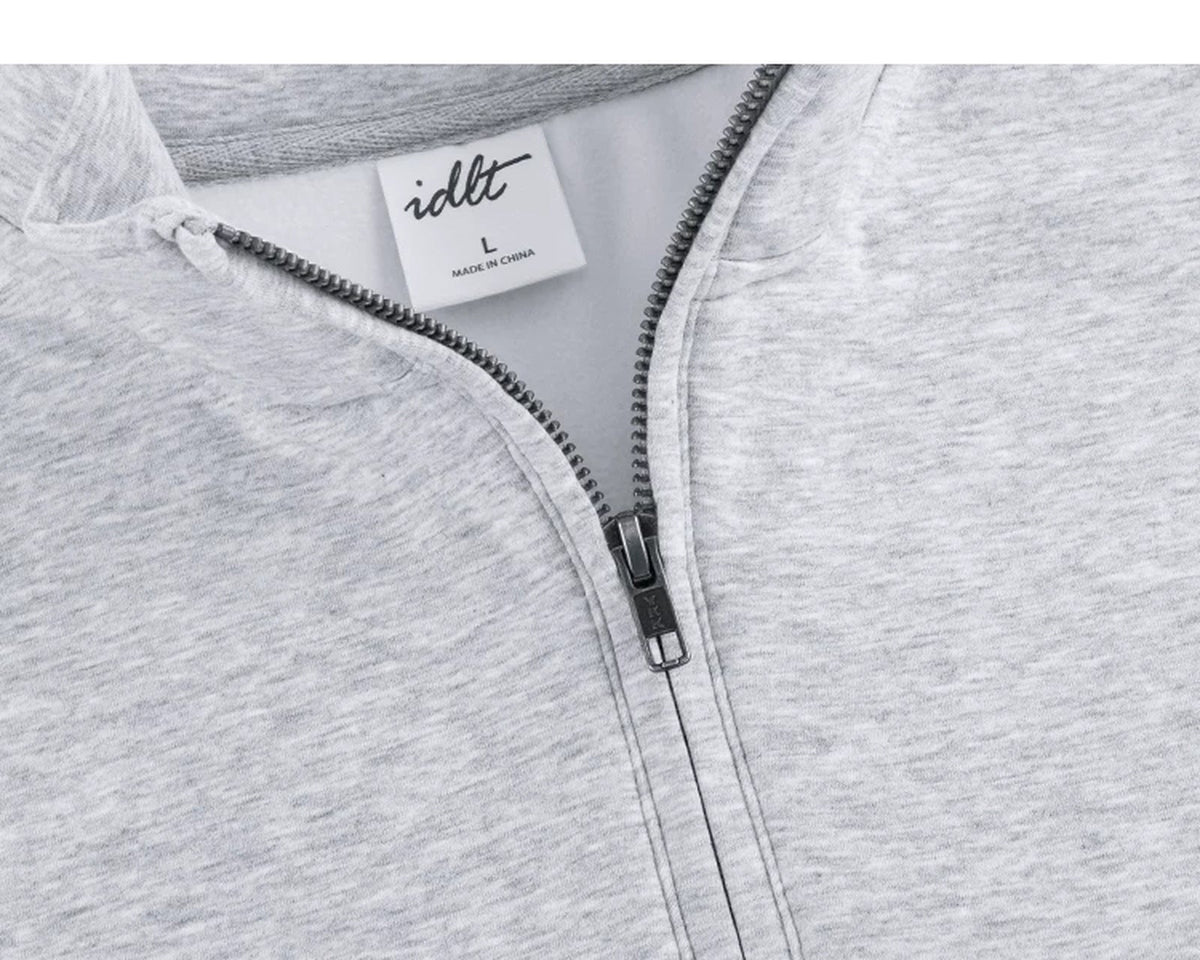 Stand-Collar Half-Zip Sweatshirt - COPPING THREADS - IDLT