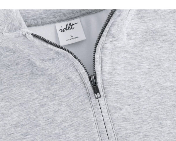 Stand-Collar Half-Zip Sweatshirt - COPPING THREADS - IDLT
