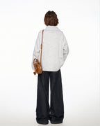 Stand Collar Knit Cardigan Sweater - COPPING THREADS - CT Select