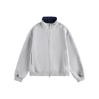 Stand - Collar Zip Sweatshirt Jacket - COPPING THREADS - CATTEE