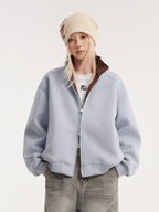 Stand - Collar Zip Sweatshirt Jacket - COPPING THREADS - CATTEE