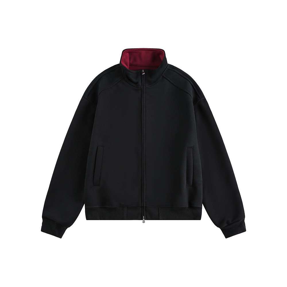 Stand - Collar Zip Sweatshirt Jacket - COPPING THREADS - CATTEE