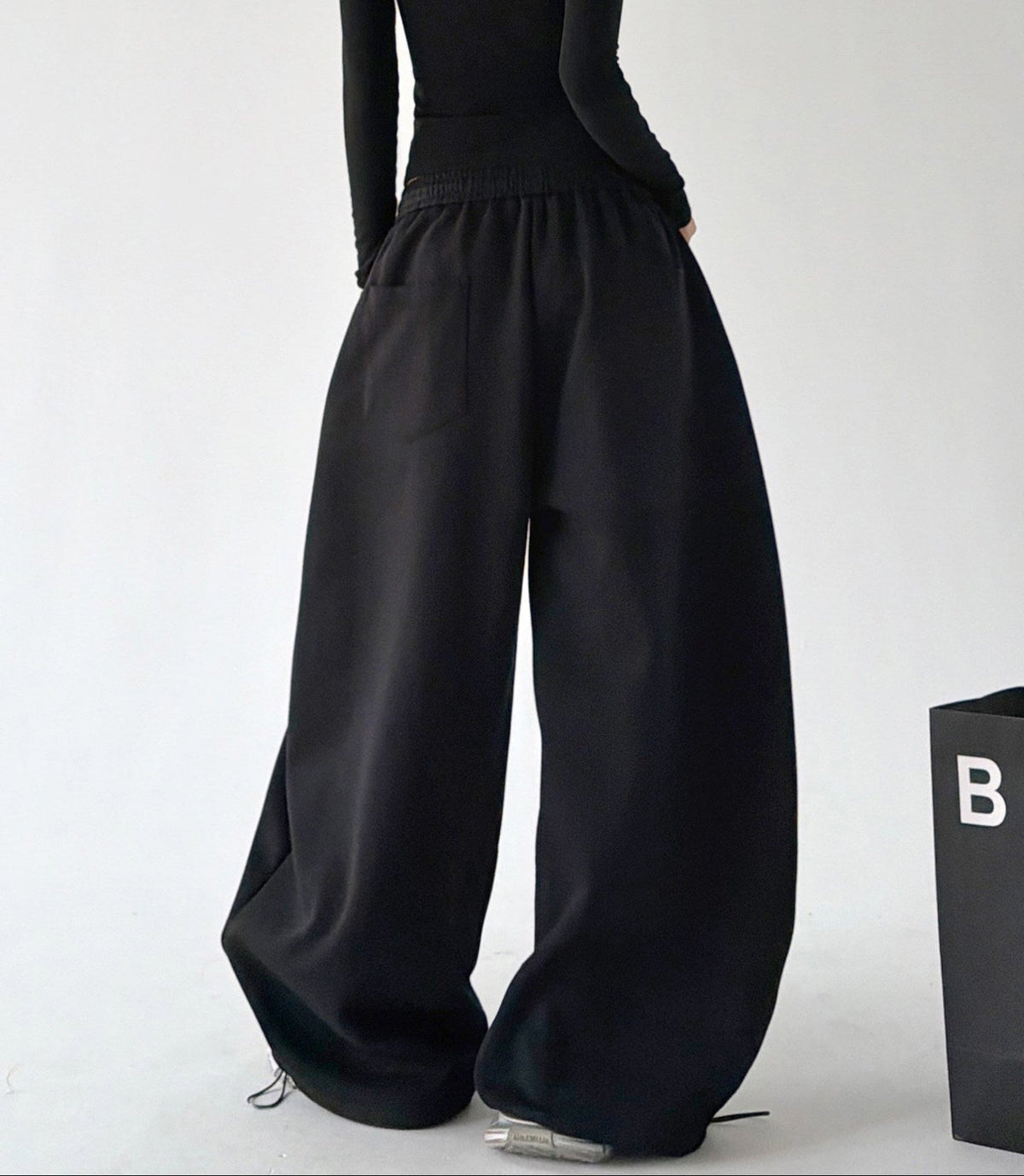 Star-Embroidered Balloon Sweatpants - CT6634 - COPPING THREADS - CT ORIGINALS