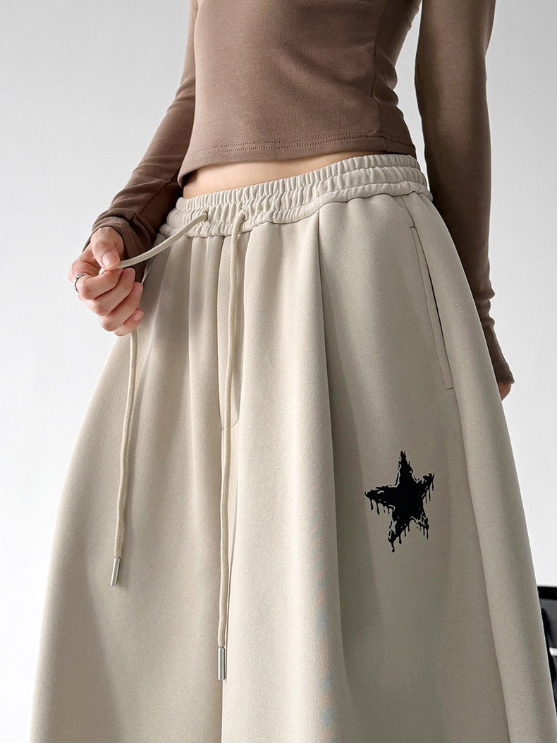 Star-Embroidered Balloon Sweatpants - CT6634 - COPPING THREADS - CT ORIGINALS