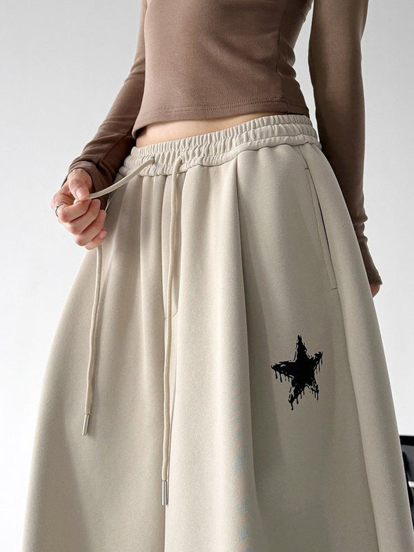 Star-Embroidered Balloon Sweatpants - CT6634 - COPPING THREADS - CT ORIGINALS