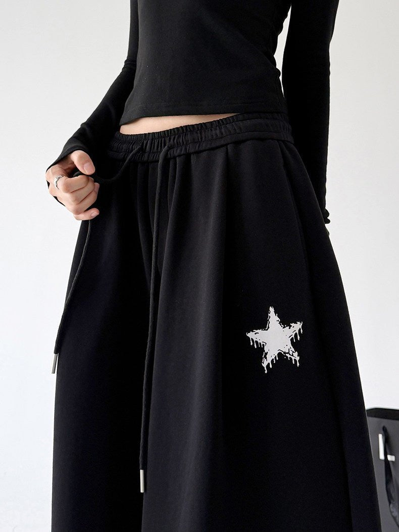 Star-Embroidered Balloon Sweatpants - CT6634 - COPPING THREADS - CT ORIGINALS