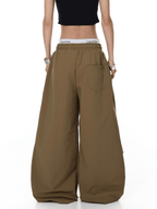 Star Graphic Layered Apron Scythe Wide - Leg Pants - COPPING THREADS - CT Select