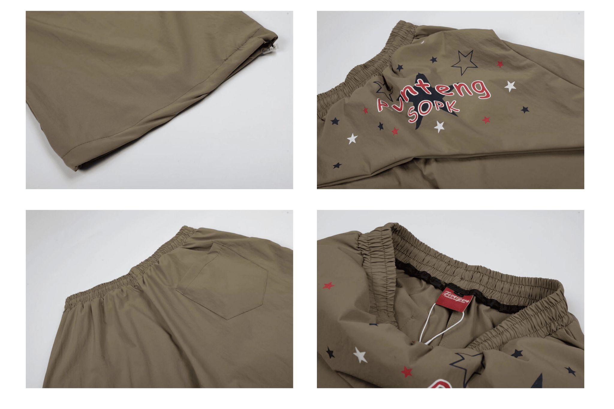 Star Graphic Layered Apron Scythe Wide - Leg Pants - COPPING THREADS - CT Select