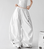 Star Graphic Parachute Wide - Leg Pants - CT6204 - COPPING THREADS - CT Select