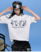 Star Lace Patch Tee - COPPING THREADS - MEDM