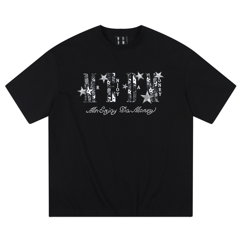 Star Lace Patch Tee - COPPING THREADS - MEDM