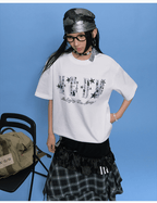 Star Lace Patch Tee - COPPING THREADS - MEDM