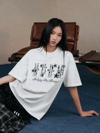 Star Lace Patch Tee - COPPING THREADS - MEDM