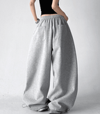 Star Patch Embroidery Oversized Joggers - COPPING THREADS - CT Select