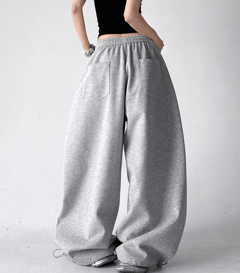 Star Patch Embroidery Oversized Joggers - COPPING THREADS - CT Select