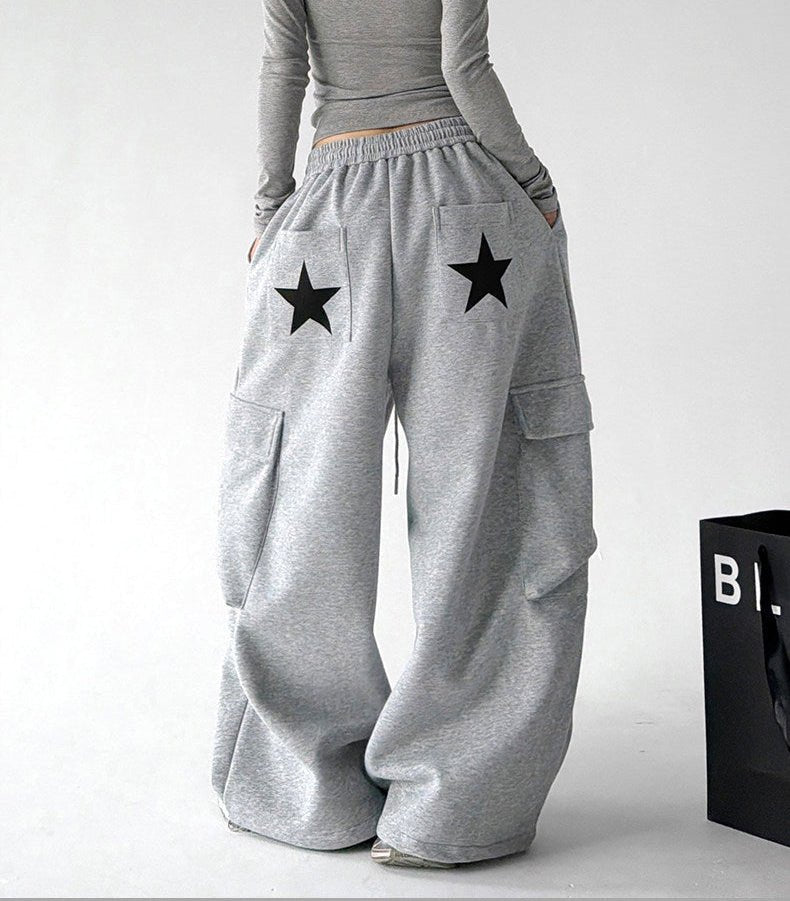 Star-Pocket Cargo Sweatpants - CT66255 - COPPING THREADS - CT ORIGINALS