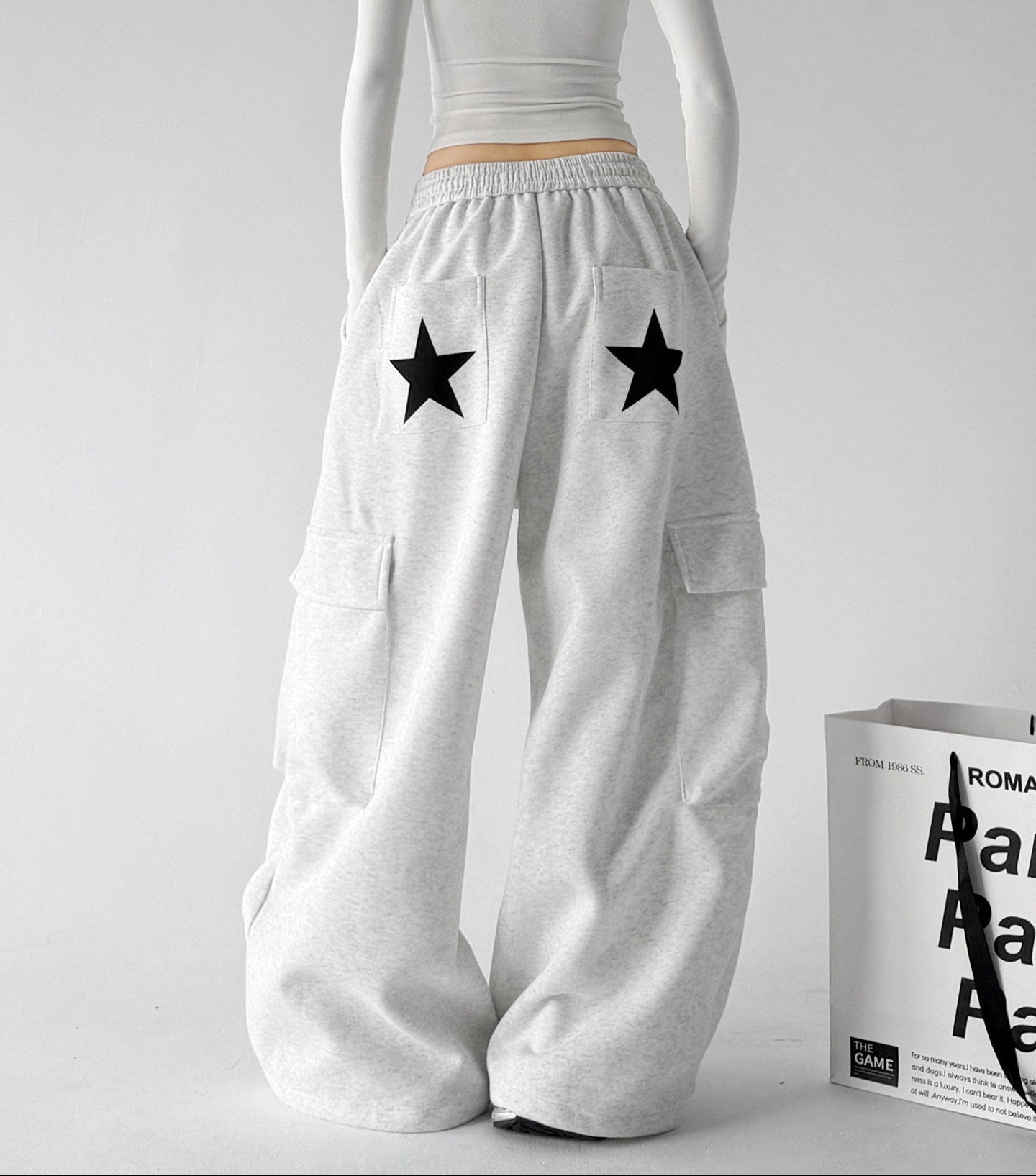 Star-Pocket Cargo Sweatpants - CT66255 Zweitbild