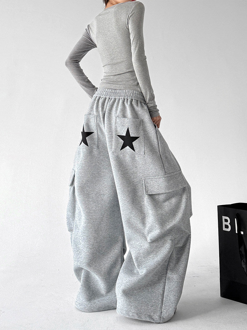 Star-Pocket Cargo Sweatpants - CT66255 - COPPING THREADS - CT ORIGINALS