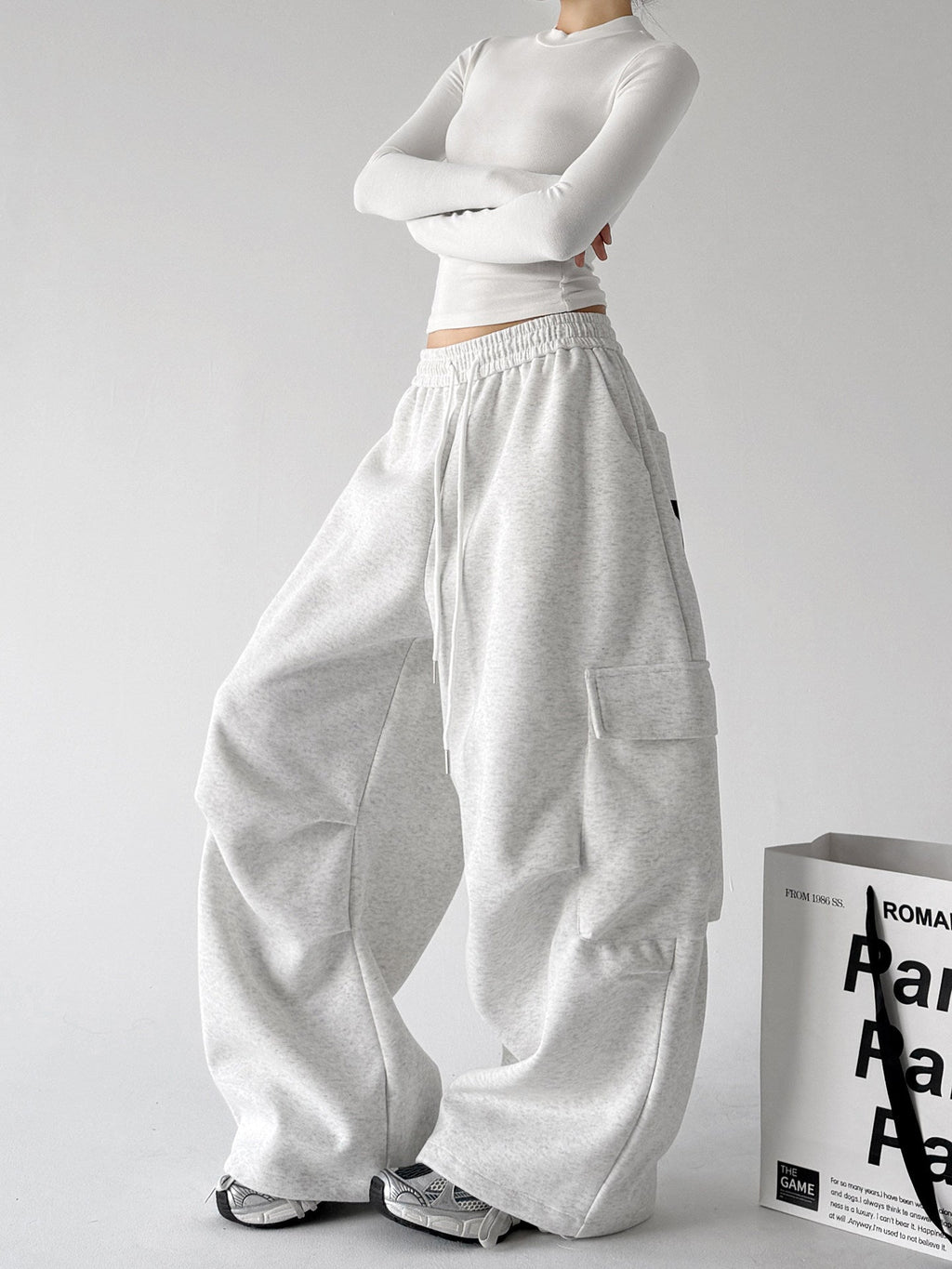 Star-Pocket Cargo Sweatpants - CT66255 - COPPING THREADS - CT ORIGINALS