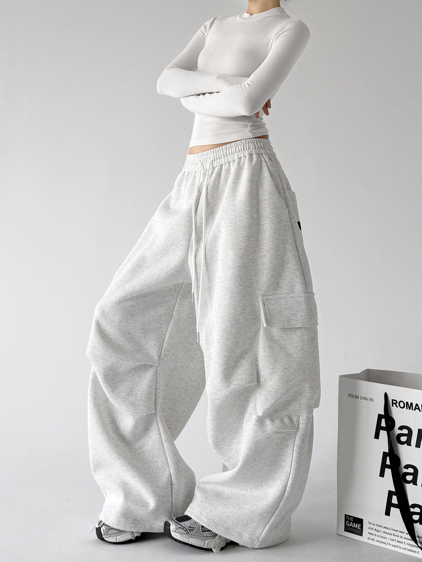 Star-Pocket Cargo Sweatpants - CT66255 - COPPING THREADS - CT ORIGINALS