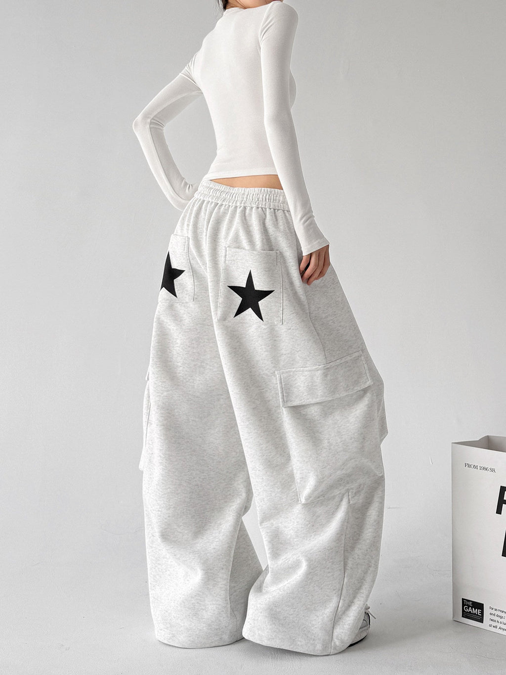Star-Pocket Cargo Sweatpants - CT66255 - COPPING THREADS - CT ORIGINALS