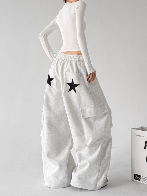 Star-Pocket Cargo Sweatpants - CT66255 - COPPING THREADS - CT ORIGINALS