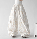 Star Print Wide - Leg Pants - CT66112 - COPPING THREADS - CT Select