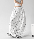 Star Print Wide - Leg Pants - CT6695 - COPPING THREADS - CT Select