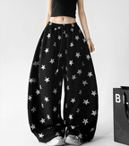 Star Print Wide - Leg Pants - CT6695 - COPPING THREADS - CT Select