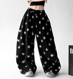 Star Print Wide - Leg Pants - CT6695 - COPPING THREADS - CT Select