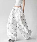 Star Print Wide - Leg Pants - CT6695 - COPPING THREADS - CT Select