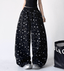 Star Print Wide - Leg Sweatpants - COPPING THREADS - CT Select