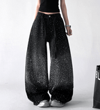 Star Rhinestone Wide - Leg Denim – CT65088 - COPPING THREADS - CT Select