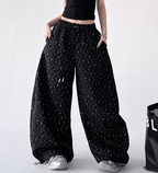 Starry Print Wide - Leg Sweatpants – CT6655 - COPPING THREADS - CT Select