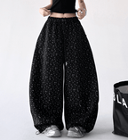 Starry Print Wide - Leg Sweatpants – CT6655 - COPPING THREADS - CT Select