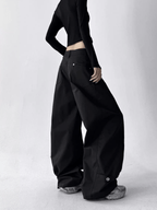 Straight Wide - leg Utility Pants - COPPING THREADS - CT Select
