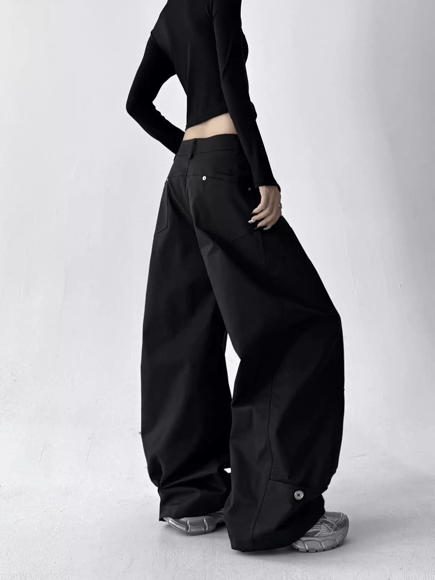 Straight Wide - leg Utility Pants - COPPING THREADS - CT Select
