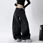 Straight Wide - leg Utility Pants - COPPING THREADS - CT Select