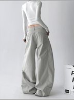 Straight Wide - leg Utility Pants - COPPING THREADS - CT Select